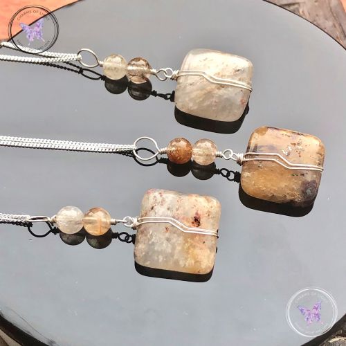 Rutilated Quartz Healing Jewellery  and  Crystals